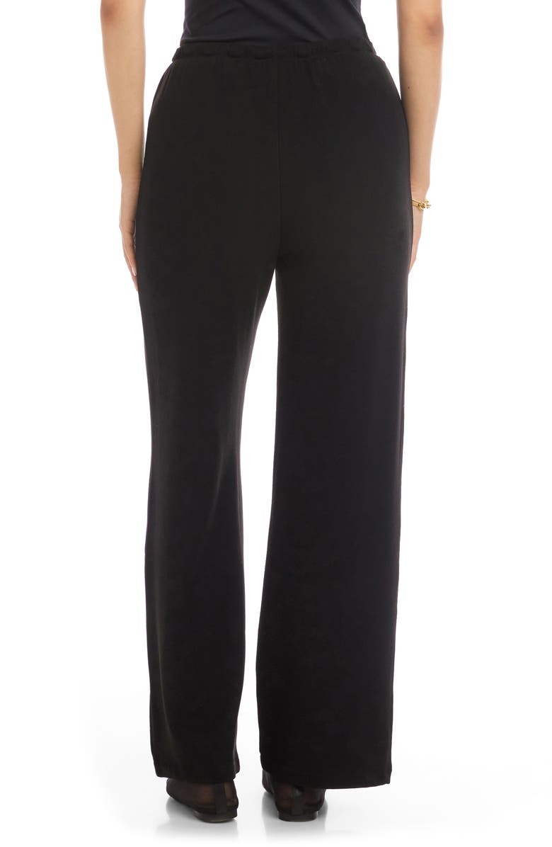 Karen Kane Drawstring Pintuck Sweatpants, Alternate, color, Black