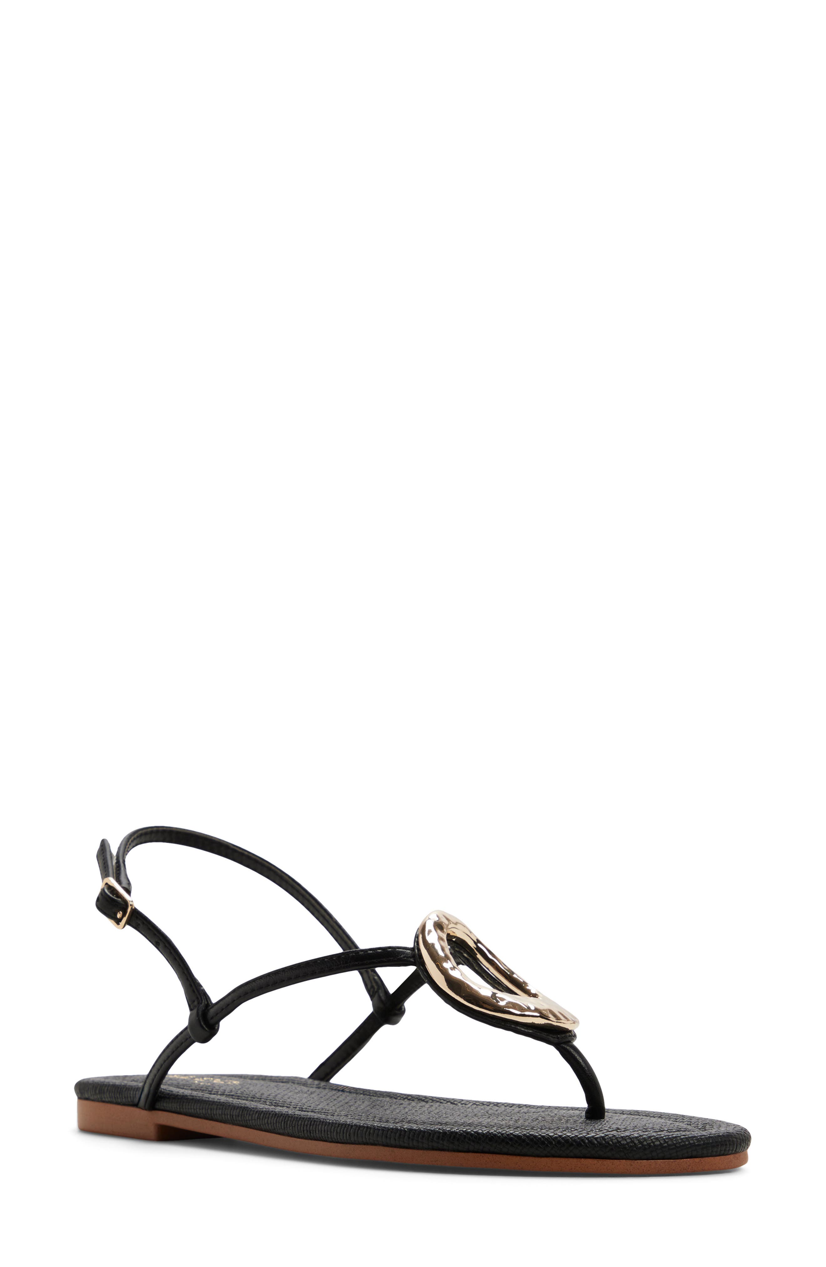 ALDO Sophya Slingback Sandal, Main, color, Black