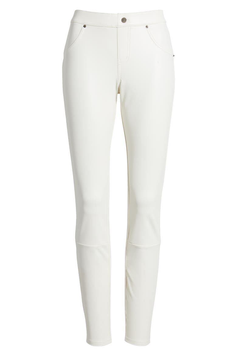 Faux Leather Leggings, Alternate, color, STAR WHITE