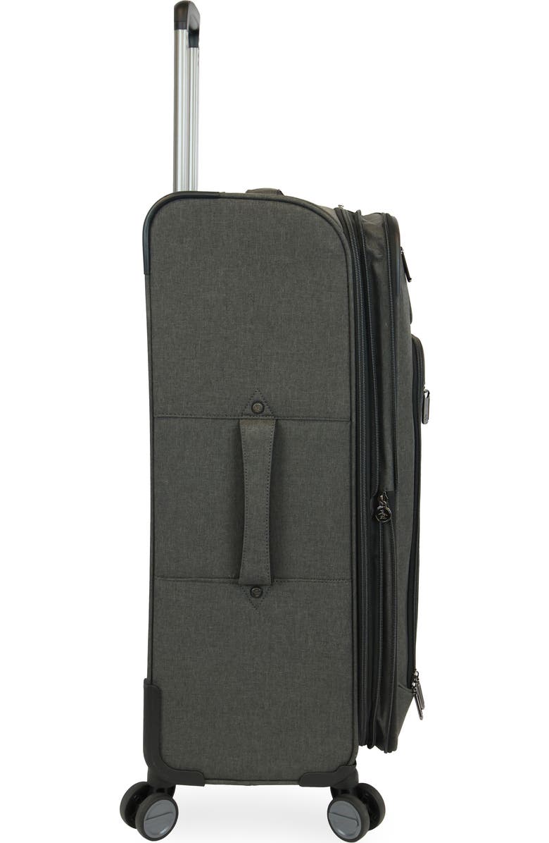 Original Penguin Hedge XL 3-Piece Softside Luggage Set, Alternate, color, Black Crosshatch