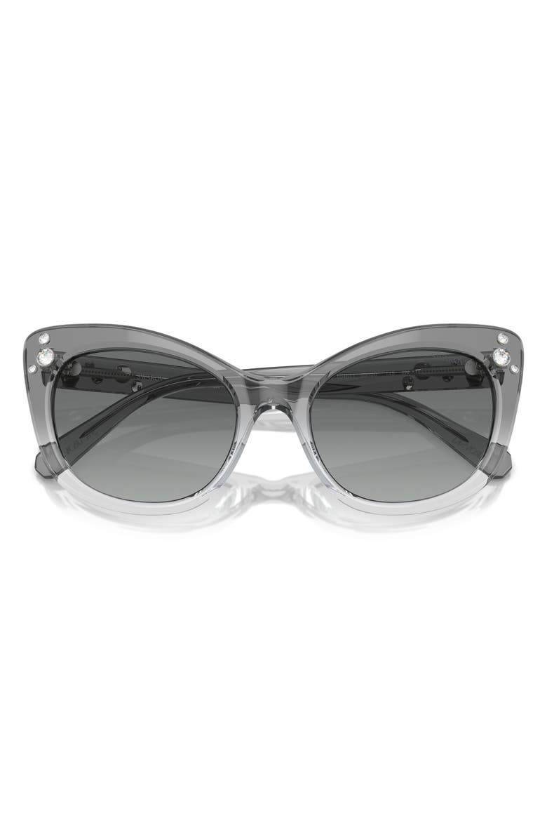Swarovski 55mm Cat Eye Sunglasses, Alternate, color,