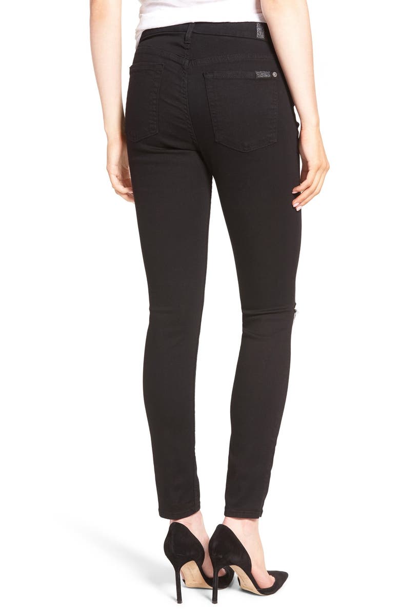 7 For All Mankind b(air) Ankle Skinny Jeans, Alternate, color, 