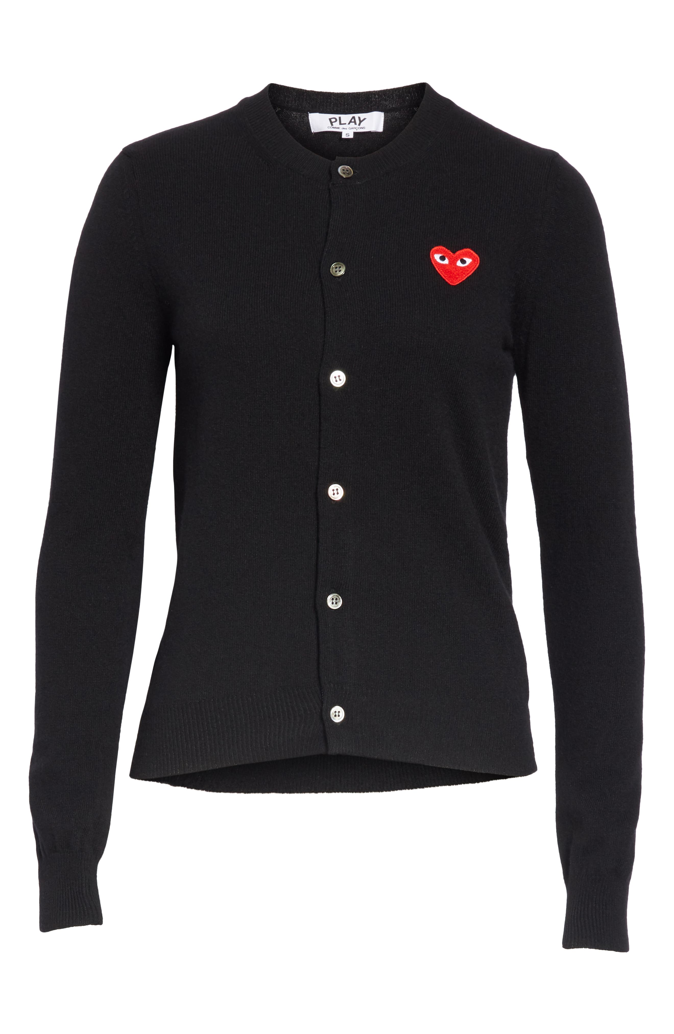 Comme des Garçons PLAY Wool Cardigan (Women) | Nordstrom