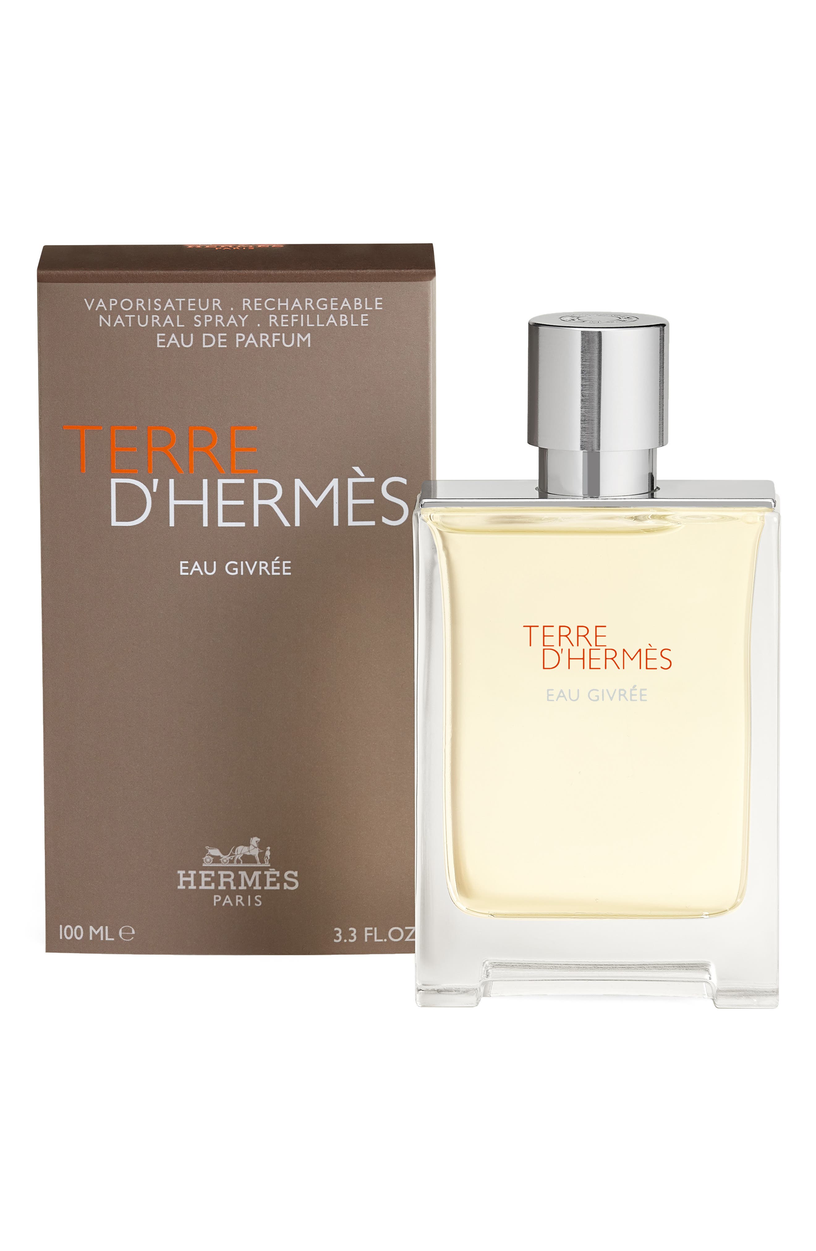 袋箱HERMES TERRE D'HERMÈS Eau Givrée 100ml Terre d'Hermès Eau Givrée - Eau de Parfum (Men) | Nordstrom