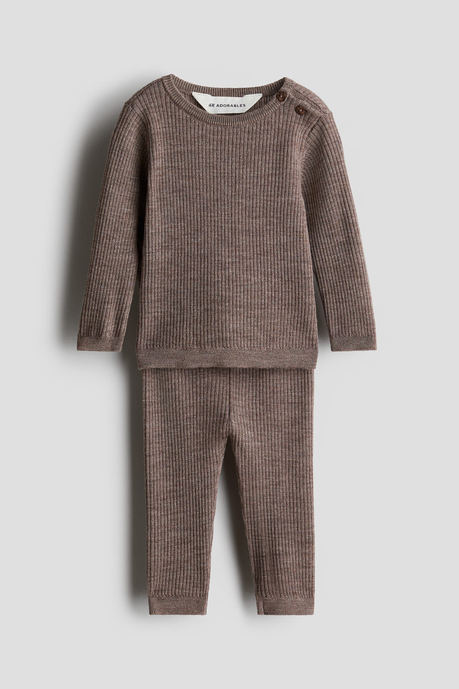 Wool M H&M 2-piece Merino Wool Set | Nordstrom