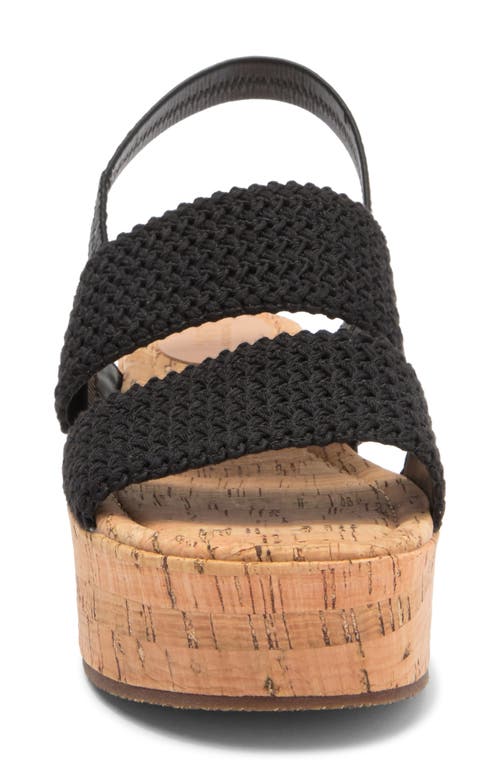 NORDSTROM RACK NORDSTROM RACK CASSIE PLATFORM WEDGE SLINGBACK SANDAL 