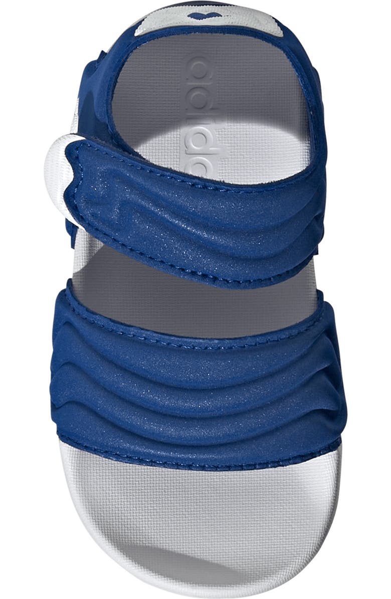 adidas Kids' Adilette Sandal, Alternate, color, Royal Blue/ Footwear White