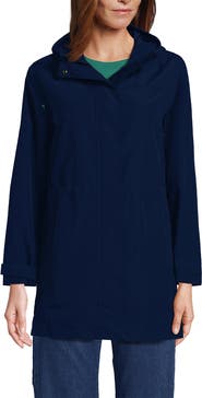 Lands' End Squall Hooded Waterproof Raincoat