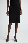 ST. JOHN Santiago Sweater Knit Skirt