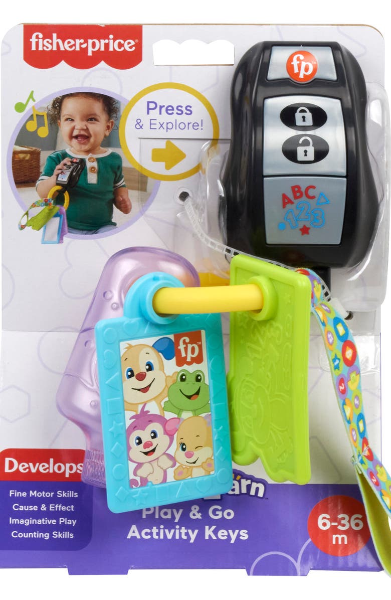 FISHER PRICE Play & Go Activity Keys, Alternate, color,