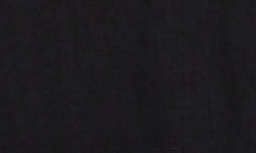 Shop Caslon ® Double Pocket Linen Blend Camp Shirt In Black