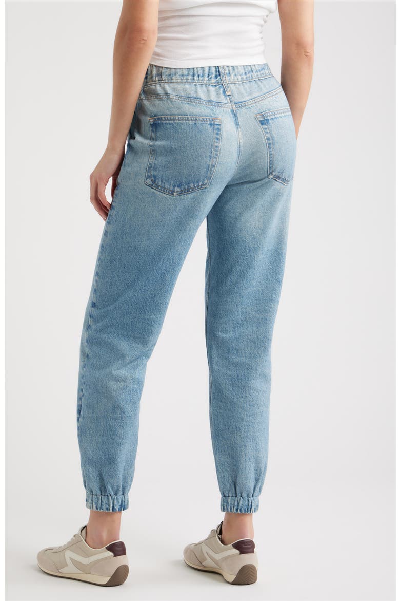 Miramar High Waist French Terry Jogger Jeans, Alternate, color, VALEN