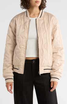 Sanctuary Je T Aime Onion Quilted Bomber Jacket
