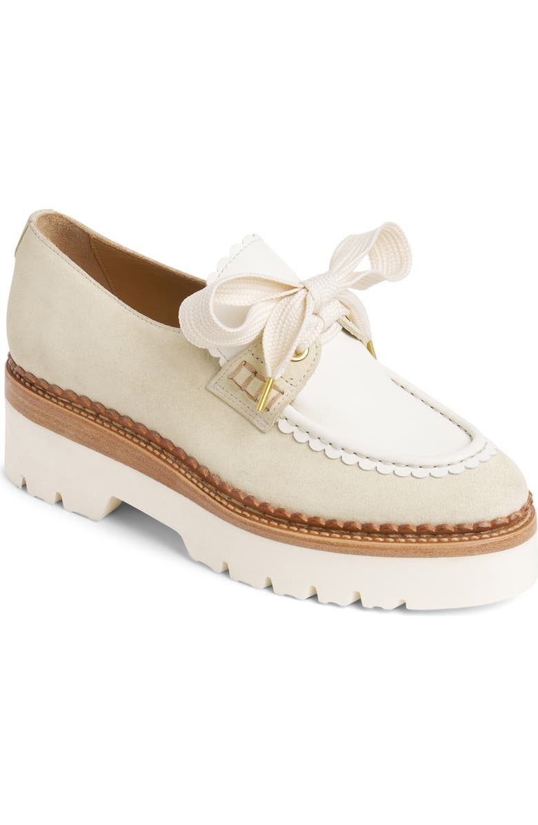 THE OFFICE OF US Miss Elsie Platform Loafer, Main, color, Oat