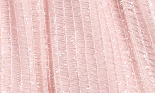 Pippa & Julie Kids' Sylvia Sparkle V-neck Dress In Pink