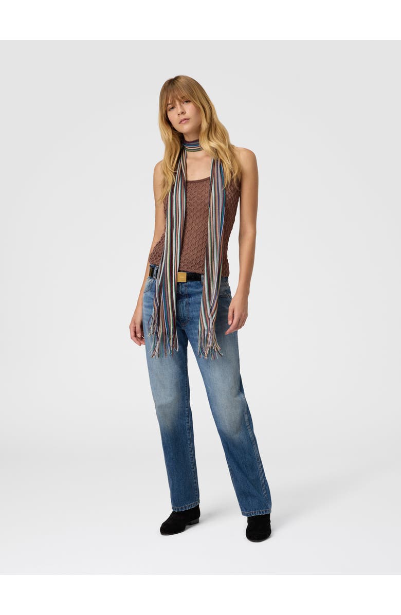 Missoni Tank Top In Embroidered Lace, Alternate, color, Beige