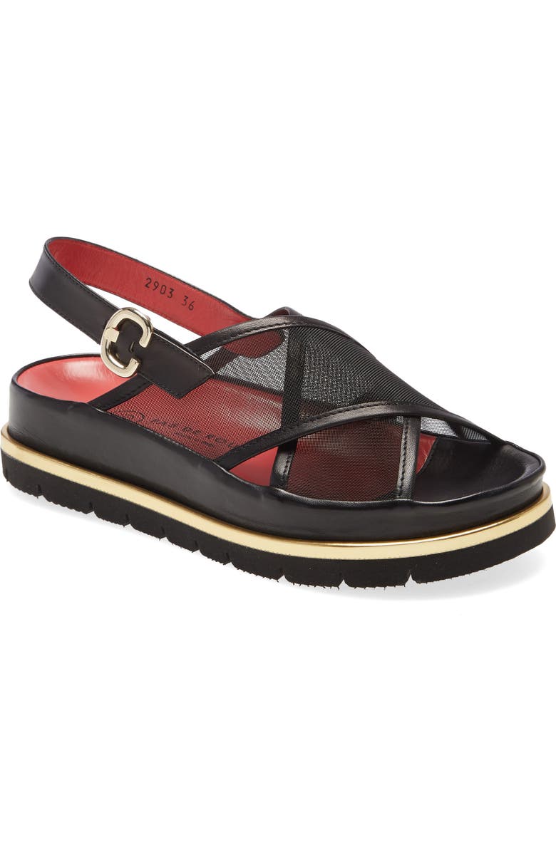 Pas de Rouge Jeanne Sandal, Main, color,