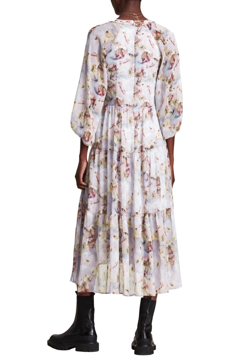 Trude Vimur Midi Dress, Alternate, color, ICE BLUE