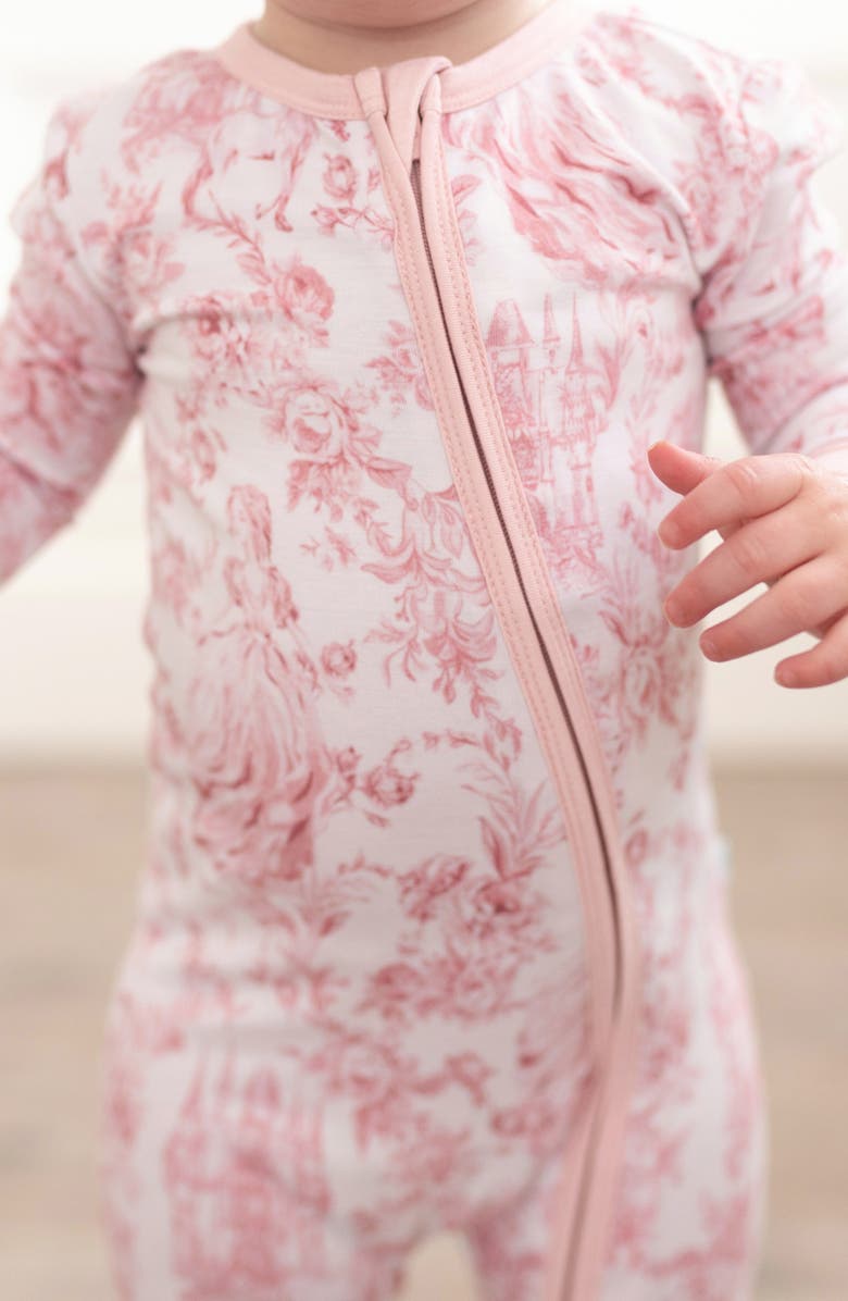 Posh Peanut Fitted Convertible One-Piece Pajamas, Alternate, color, White