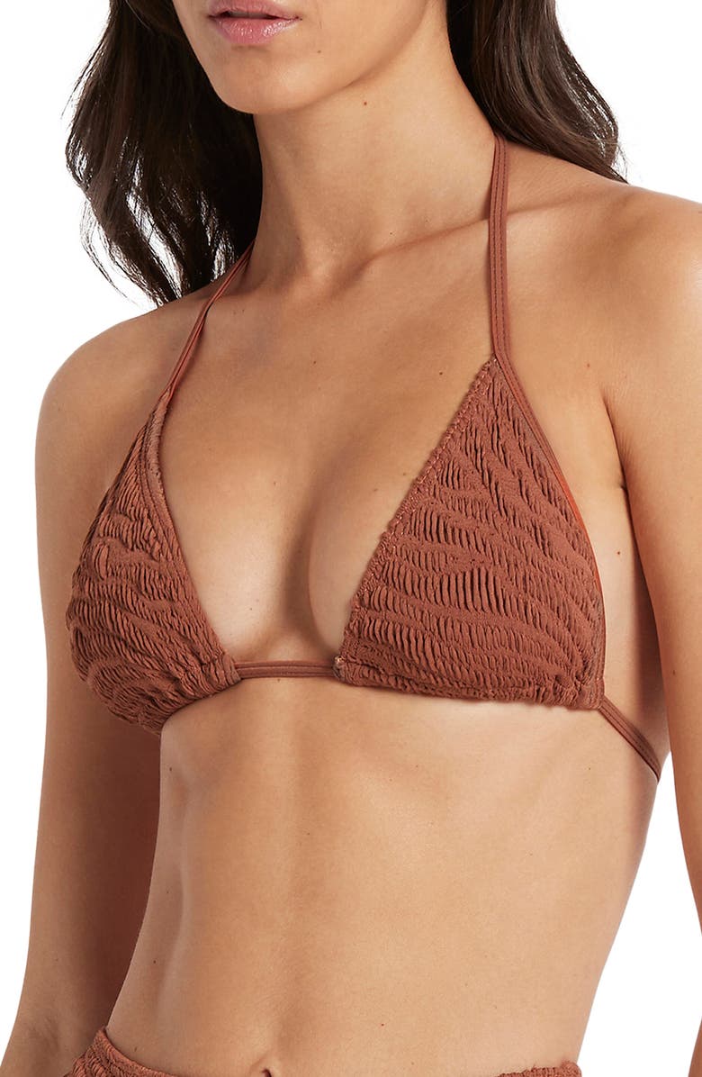 bond-eye Luna Triangle Bikini Top, Alternate, color, 