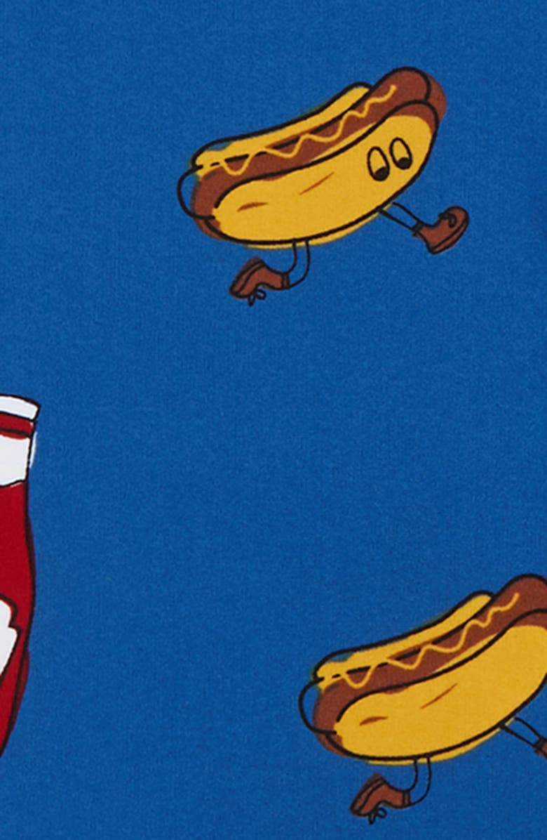 TINY TRIBE Ketchup Two-Piece Rashguard Swimsuit, Alternate, color, 