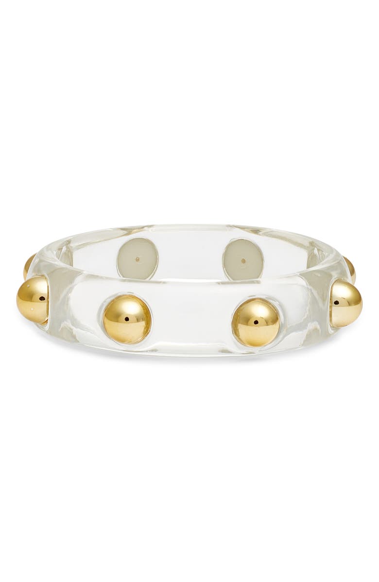 Nordstrom Studded Resin Bangle, Main, color,