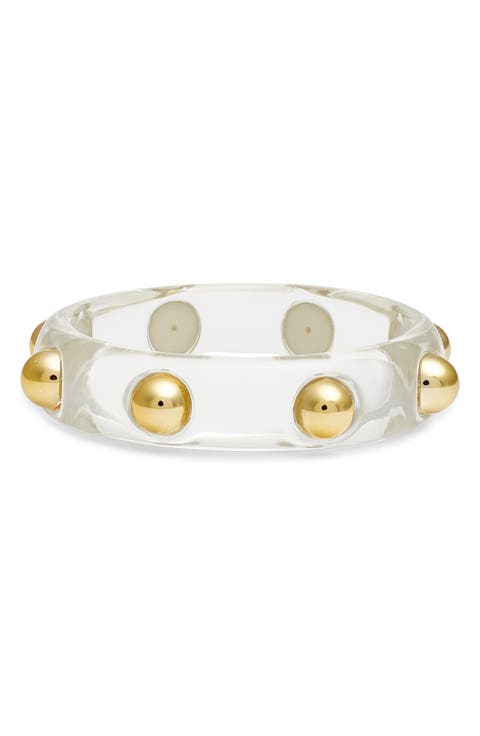Studded Resin Bangle
