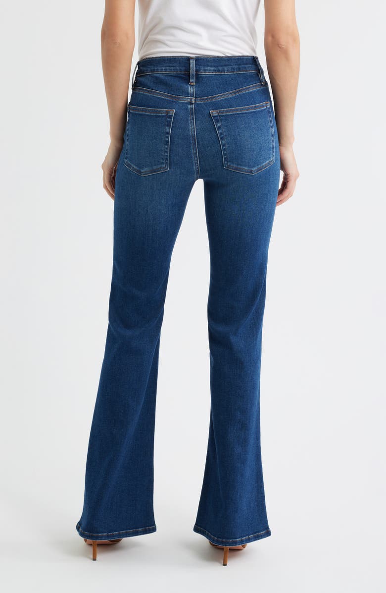 FRAME The Icon High Waist Flare Jeans, Alternate, color, Celebrity