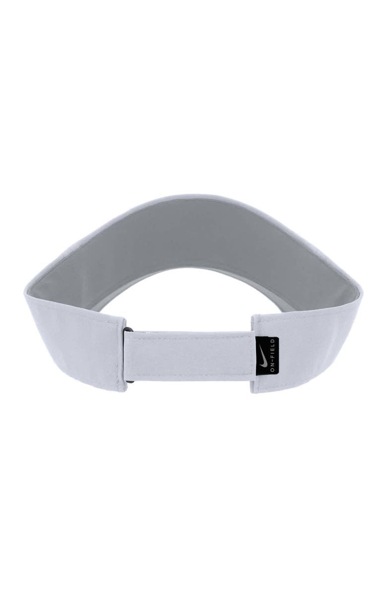 Nike Men's Nike White Vanderbilt Commodores 2025 On-Field Ace Performance Adjustable Visor, Alternate, color, White