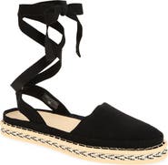 Rothy's The d'Orsay Ankle Tie Espadrille Flat