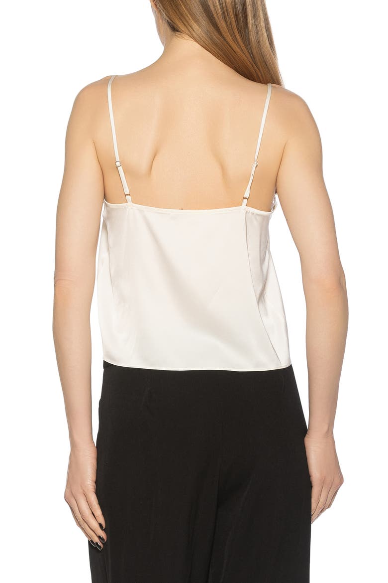 Isla Lace Trim Cami, Alternate, color, IVORY