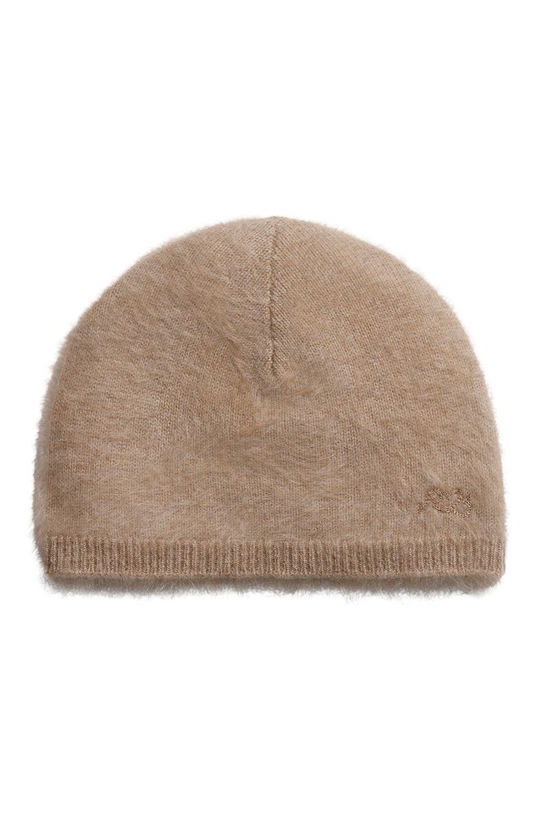 rag & bone Jada Brushed Cashmere Beanie, Main, color, Mink