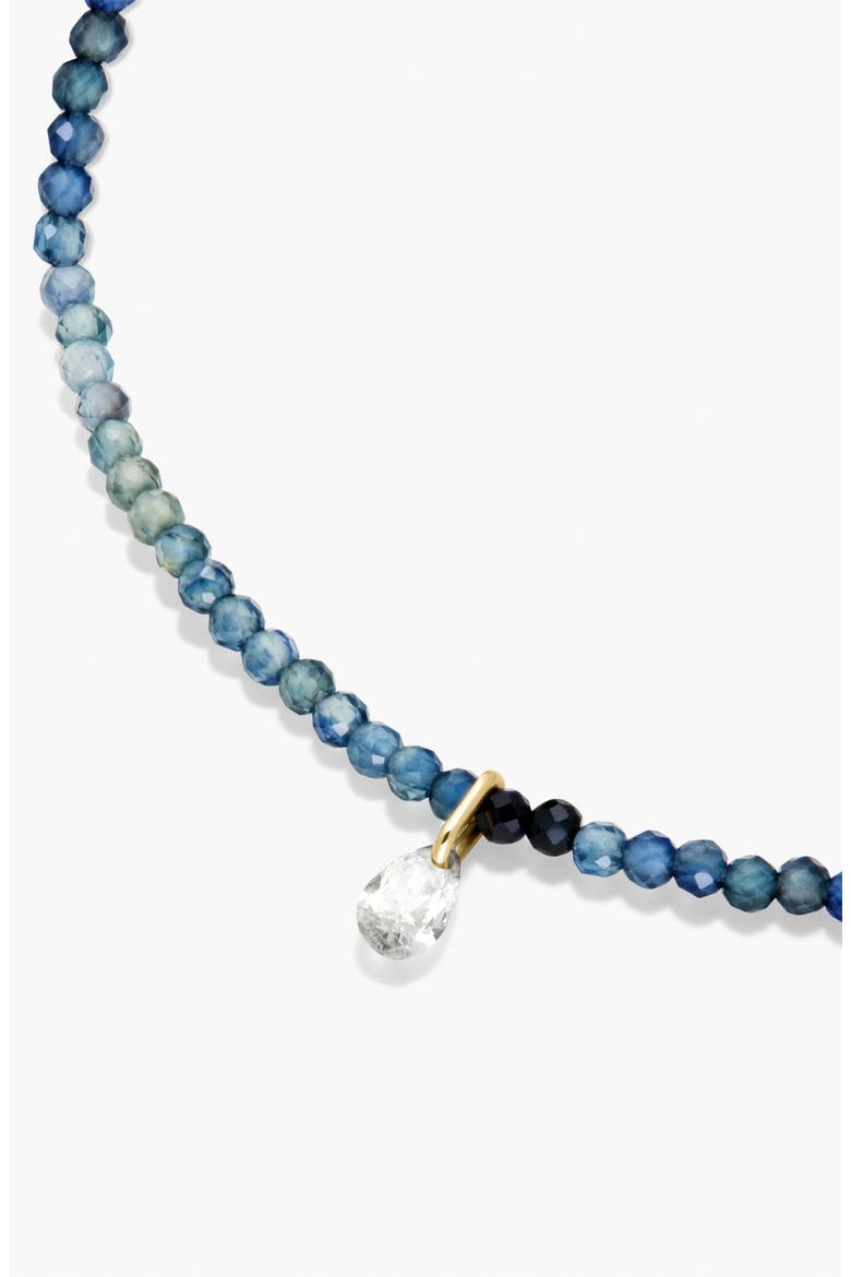 Tashi Drilled Lab Grown Diamond Bracelet, Alternate, color, Blue Ombre