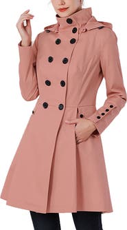 Kimi & Kai Women's Adele Hooded Trench Coat