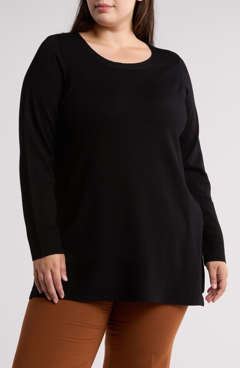 CYRUS Split Hem Sweater, Main, color, 