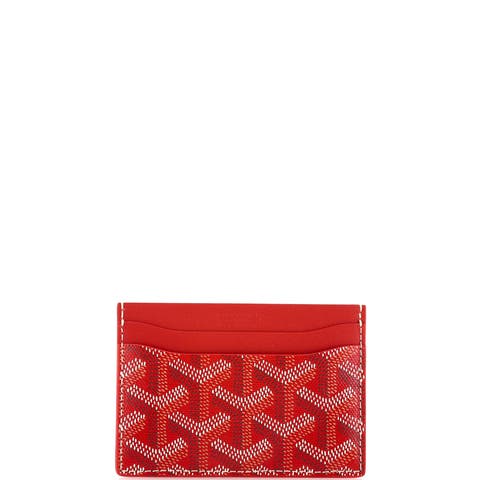 Saint Sulpice Card Holder Coated Canvas