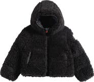 Save The Duck Kids' Kenda High Pile Fleece Hooded Jacket