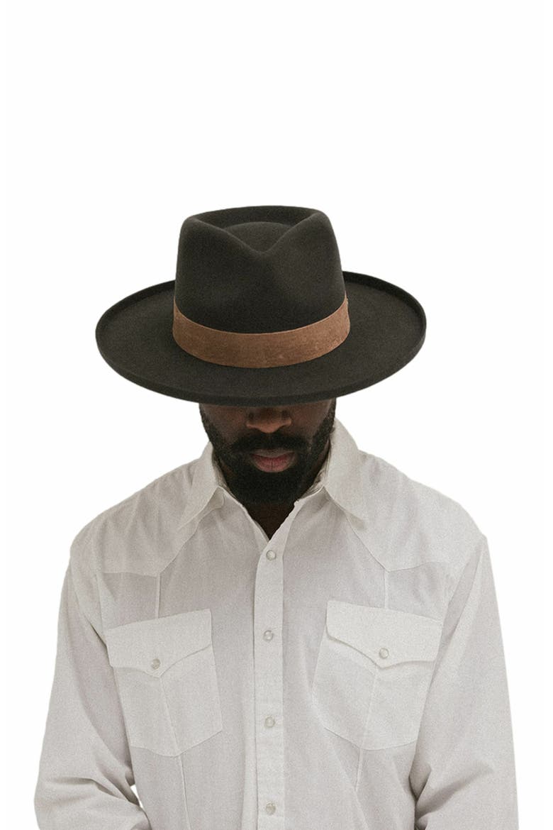 Echo Park Fedora Hat, Alternate, color, Dark Earth
