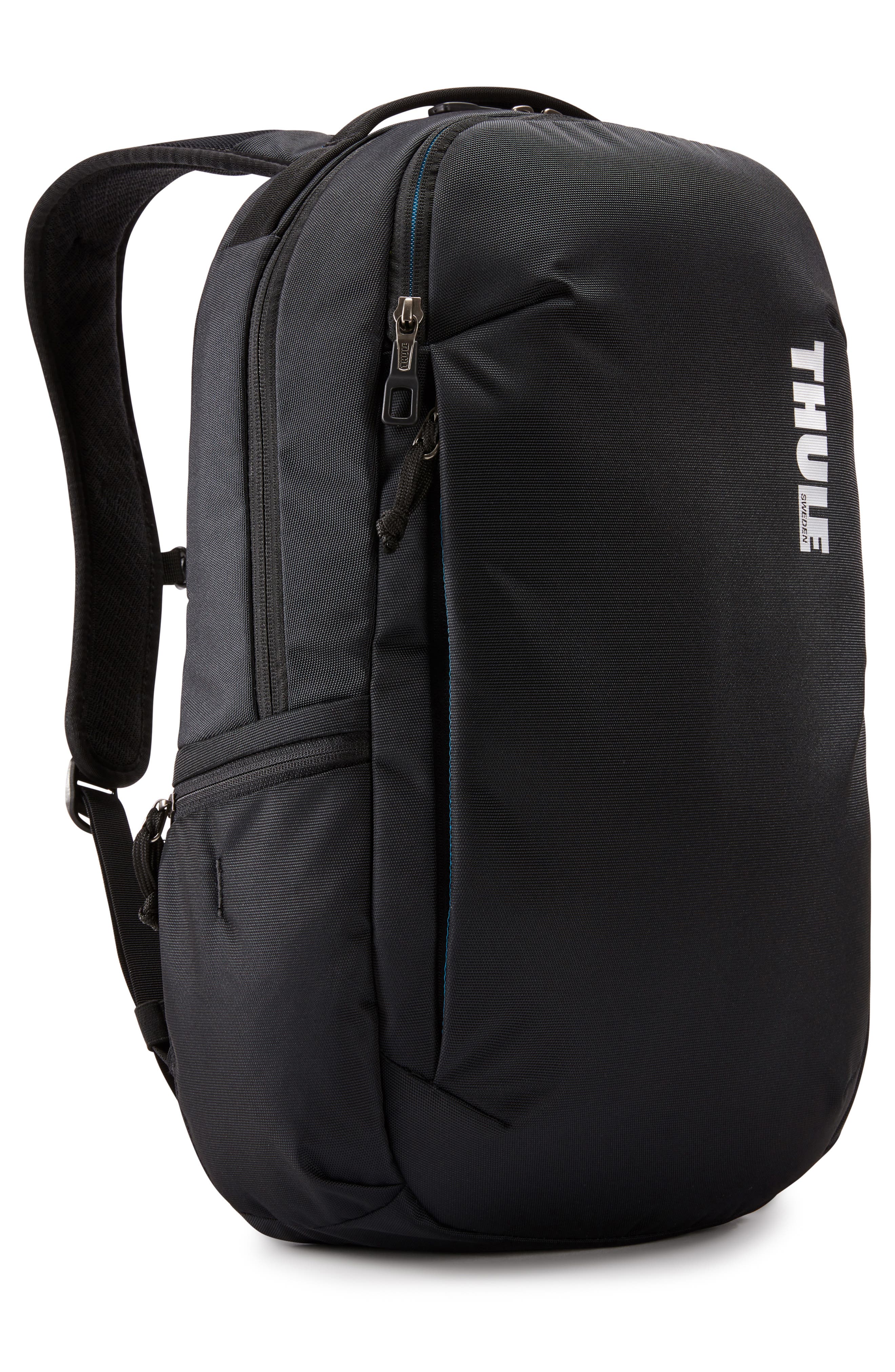 Thule Subterra 23-Liter Water Resistant Black Backpack, Alternate, color, 