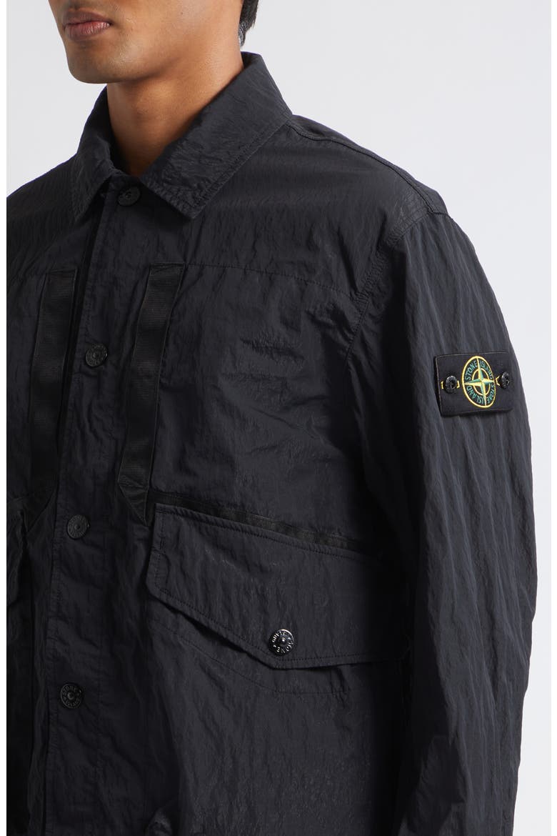 Snap Front Jacket, Alternate, color, V0029 BLACK