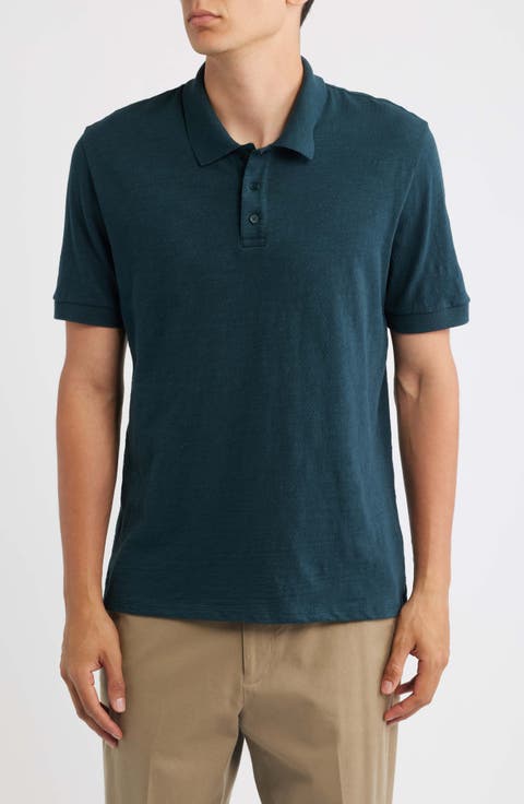 Cotton Slub Jersey Polo