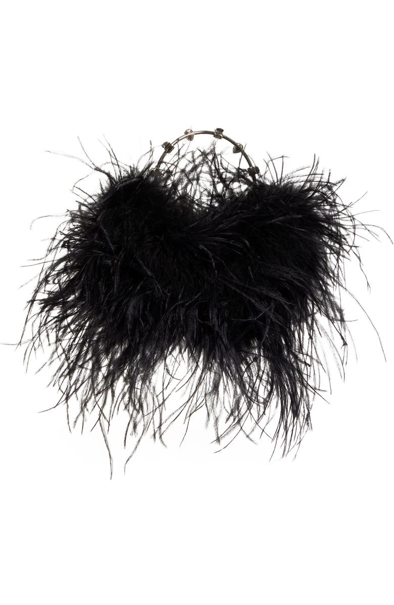 L’alingi L'alingi Feather Top Handle Bag, Alternate, color,