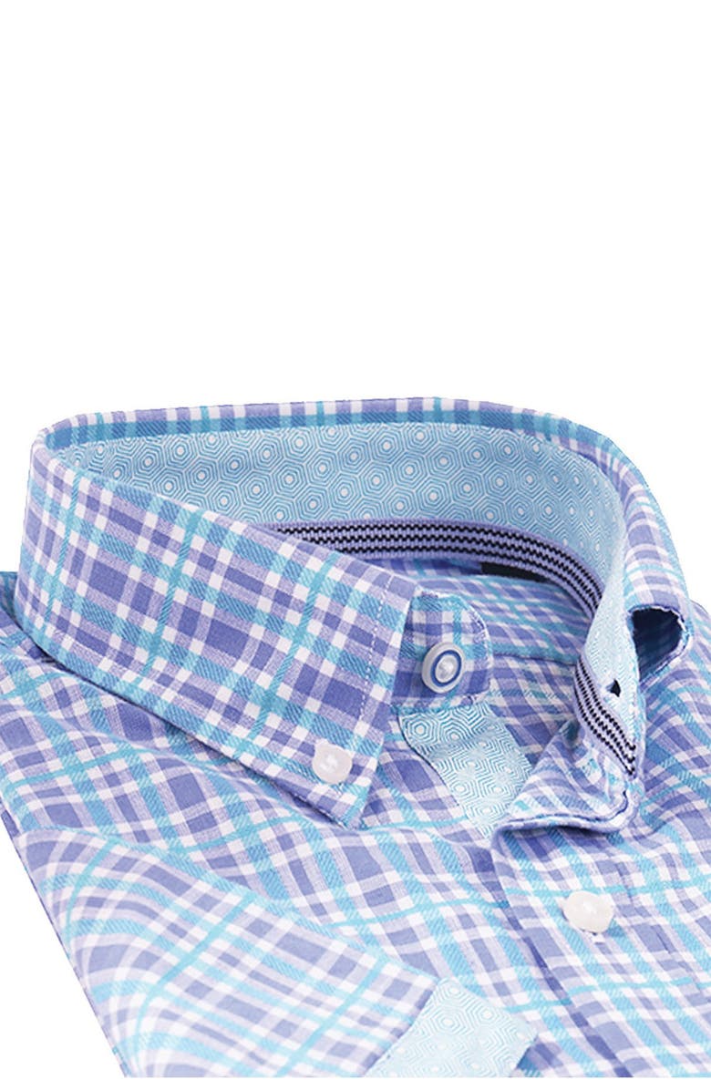 TailorByrd Plaid Print Classic Fit Shirt, Alternate, color, 