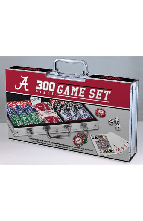 Alabama Crimson Tide 300 Piece Poker Set