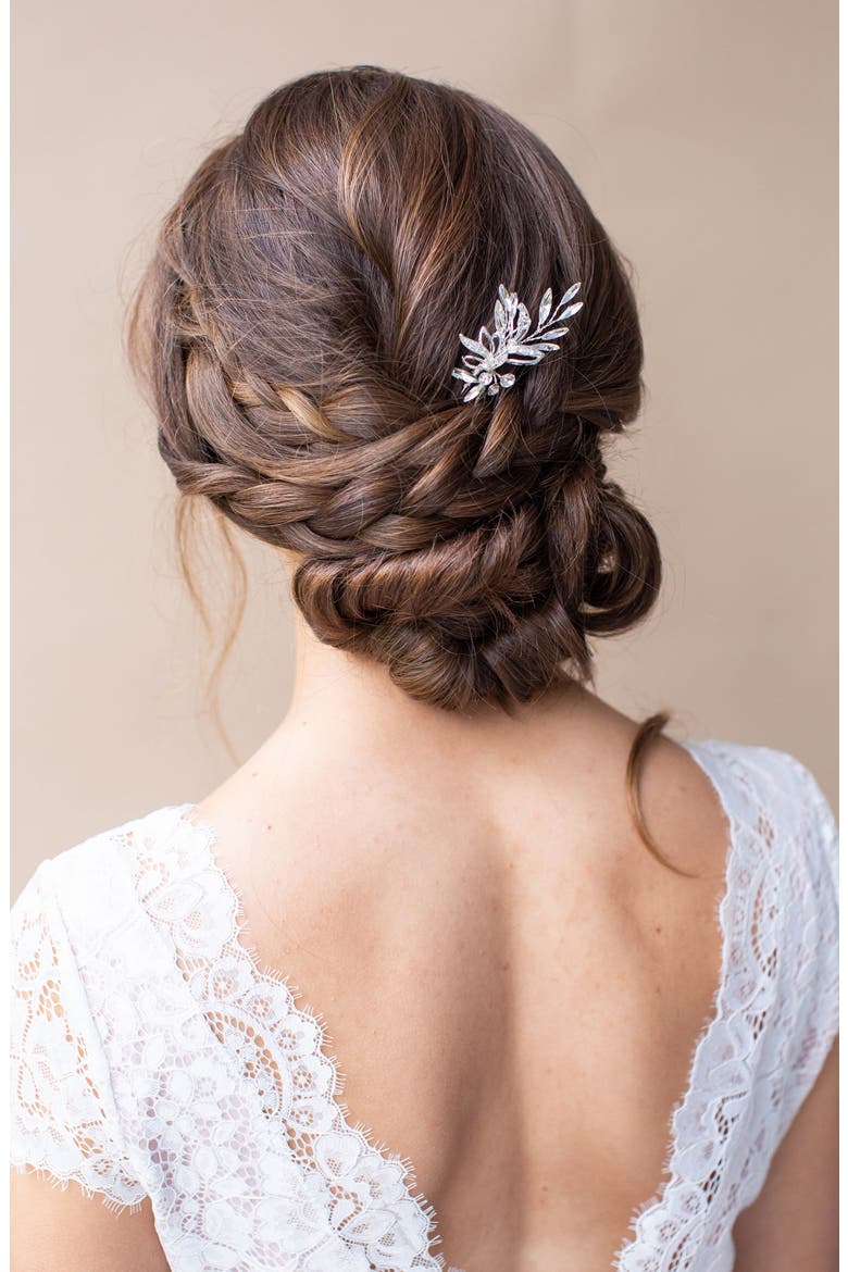 Raiza Hair Pin (Nordstrom Exclusive), Alternate, color, SILVER