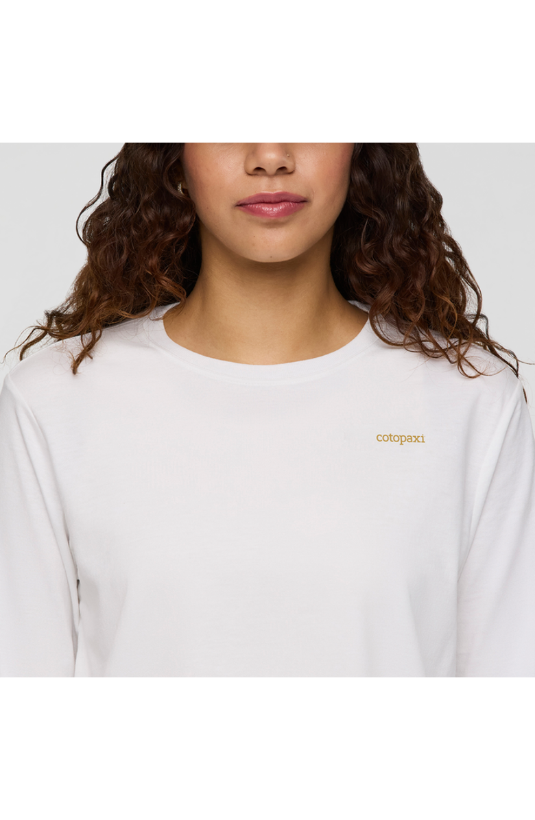 Cotopaxi Sky To Sea Long-Sleeve T-Shirt - Women's, Alternate, color, White