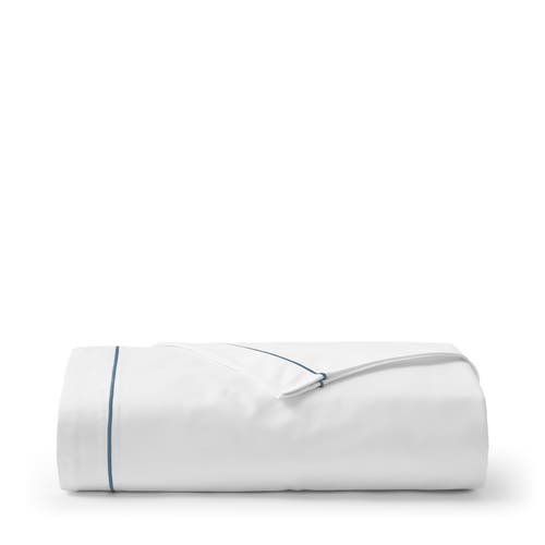 Christy Premium Luxury Sateen Cotton Flat Sheets In White