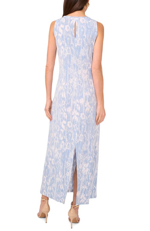 Vince Camuto Keyhole Back Maxi Dress In Lake Breeze