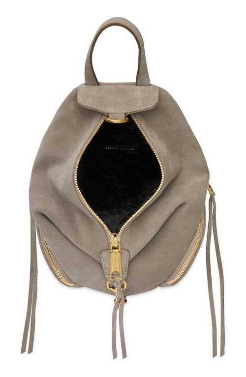 Rebecca Minkoff Mini Julian Convertible Suede Backpack