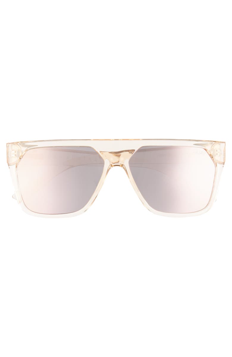 QUAY Australia x Jaclyn Hill Very Busy 58mm Shield Sunglasses, Alternate, color,